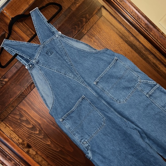 GAP Bib overalls men’s or women’s unisex Medium EUC - Picture 3 of 7